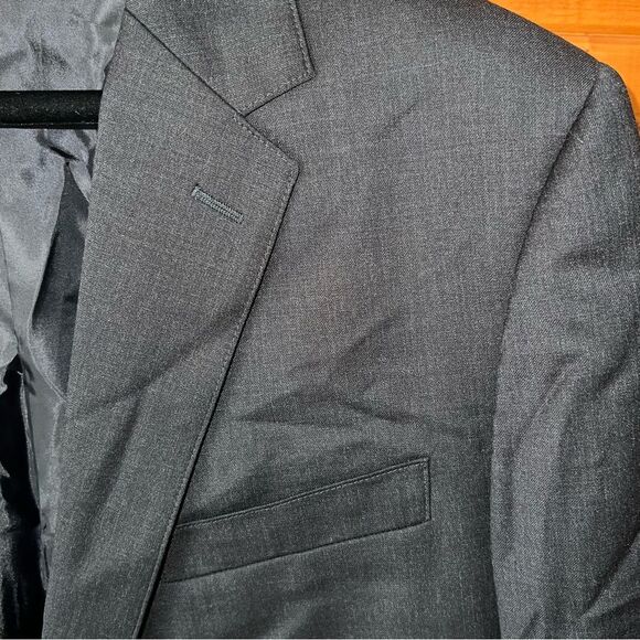 $400 NWOT Bonobos 44S Standard Fit Charcoal gray Jetsetter wool suit blazer - Picture 12 of 16